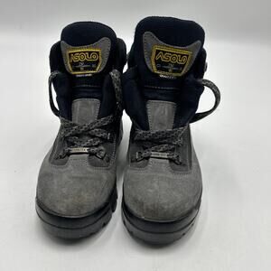 ASOLO GORE -TEX HIKING CHUKKA BOOTS MEN SIZE 4.5 VIBRAM SOLE ARCH SUPPORT